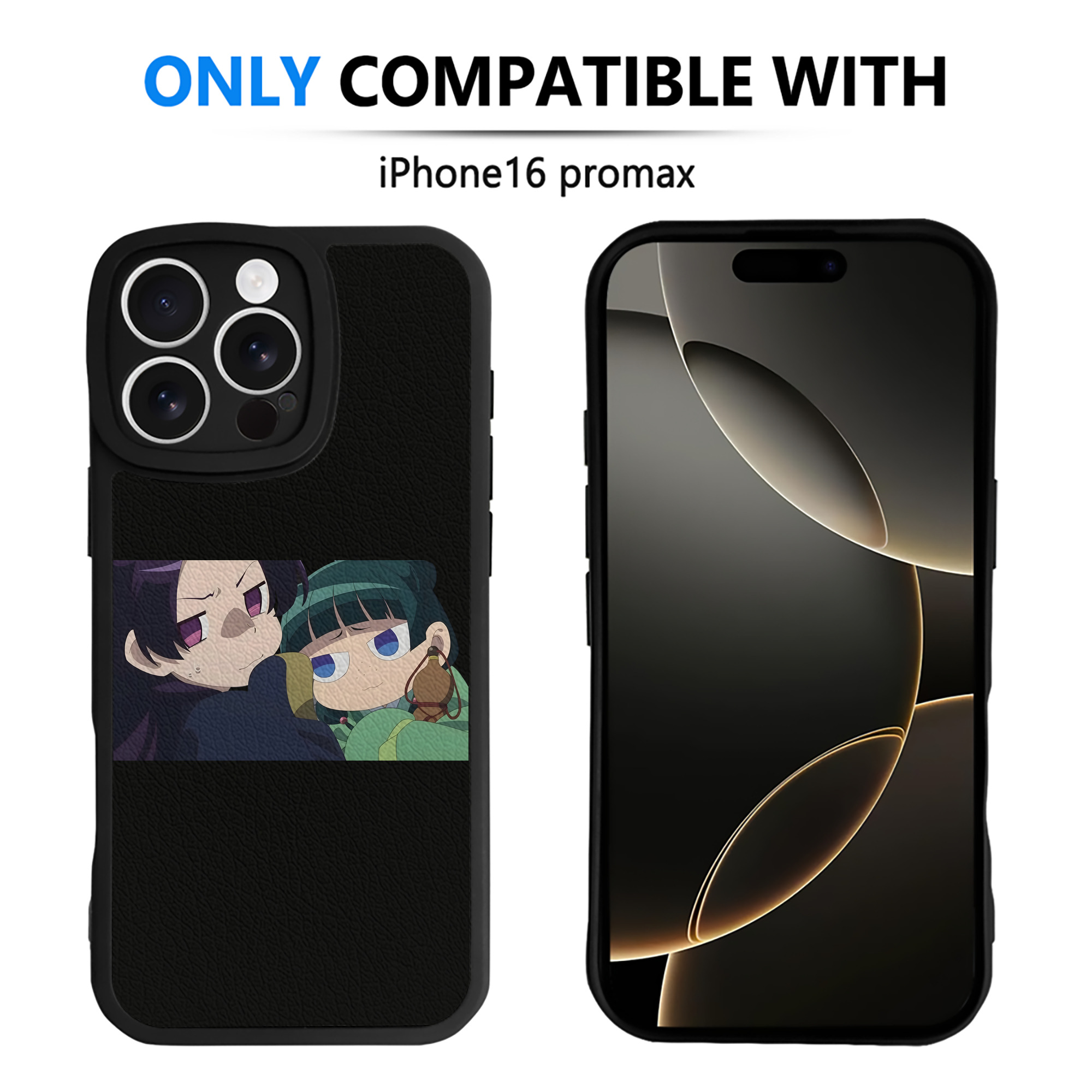 薬屋のひとりごと The Apothecary Diaries 【iPhone 16シリーズ対応】シリコンスマホケース（レザー調） 材質：シリコン